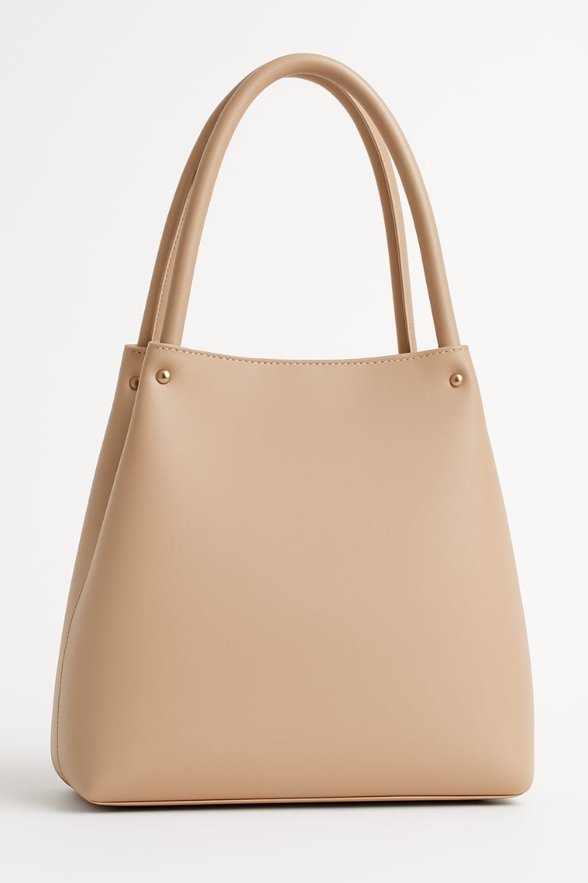 Minimalist Trapeze Tote Bag