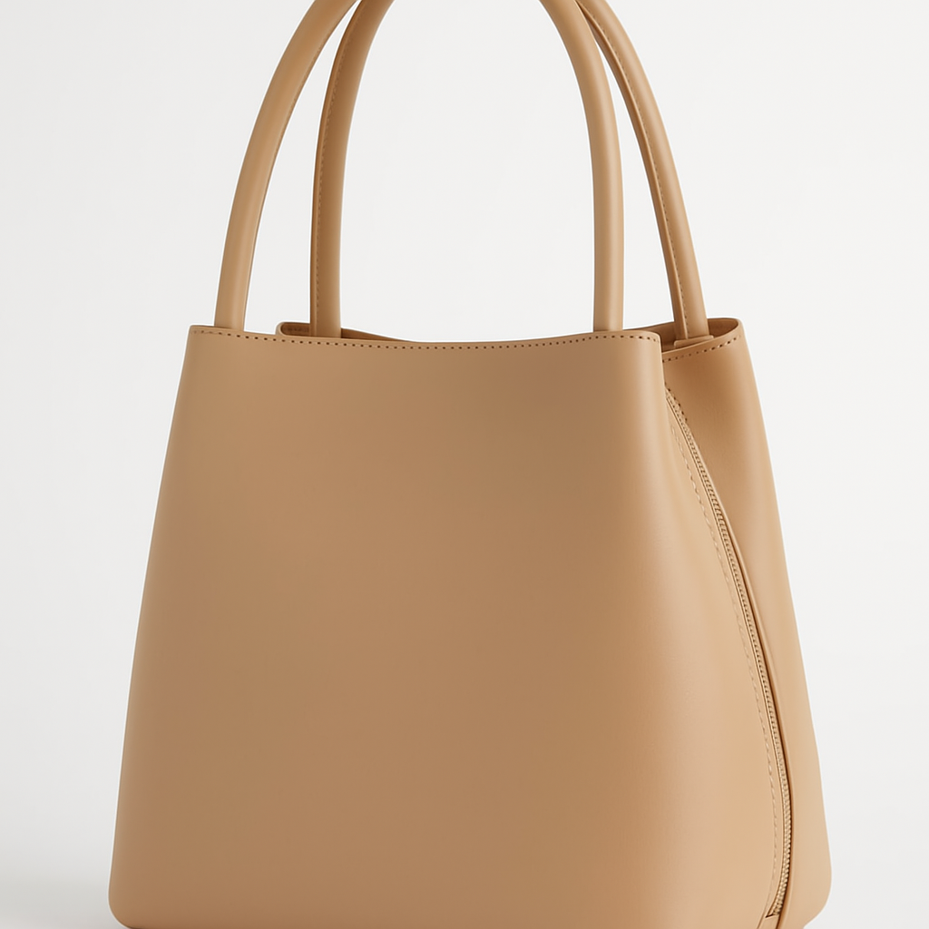 Minimalist Trapeze Tote Bag