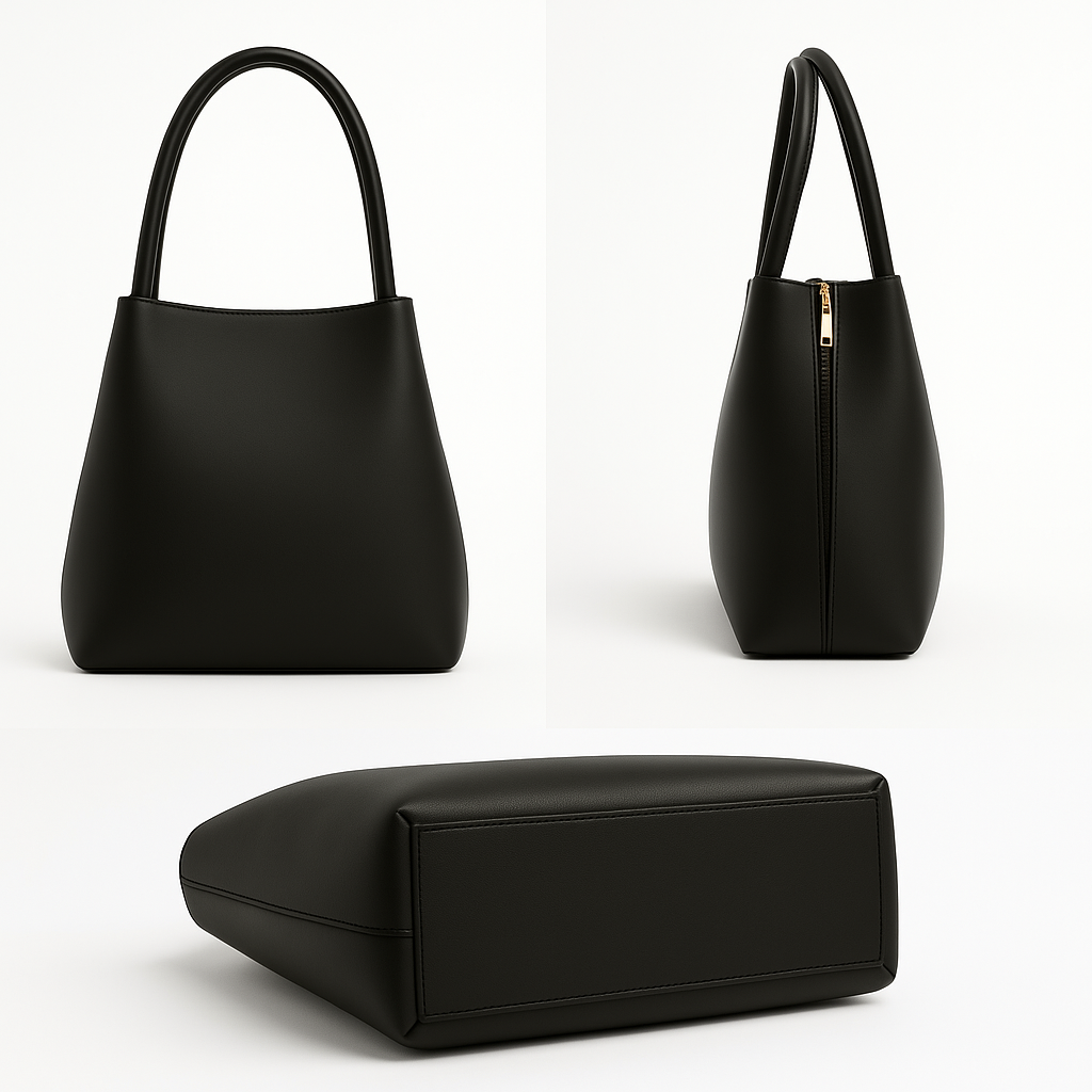 Minimalist Trapeze Tote Bag